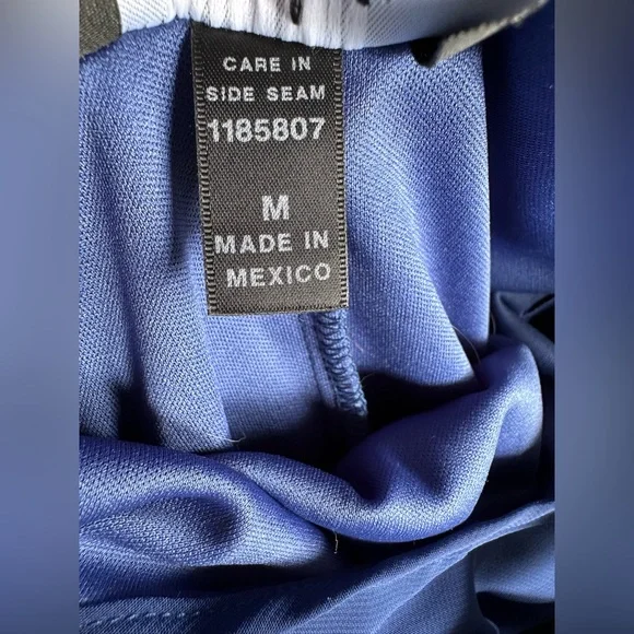 Blue, size medium short dress only worn 1 time like new. - Picture 4 of 4